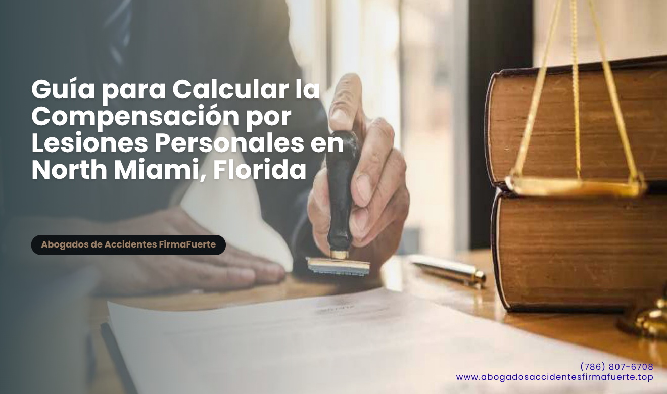 cómo calcular compensación por lesiones North Miami