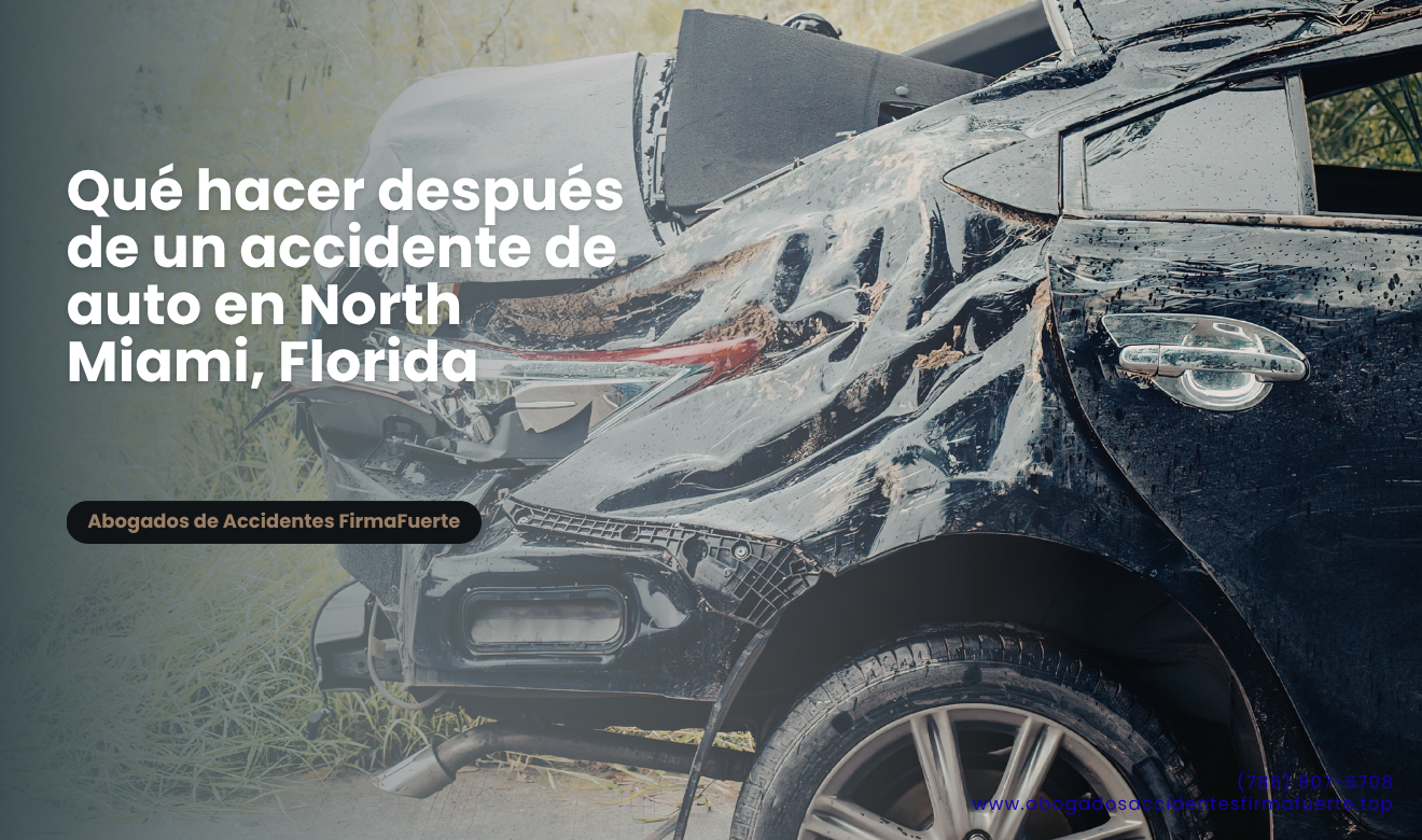 abogado lesiones accidente de auto North Miami