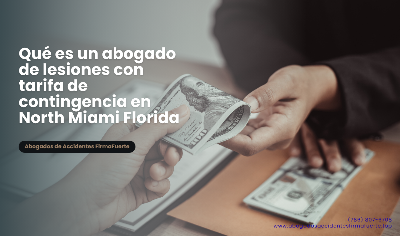 abogado lesiones tarifa contingencia North Miami
