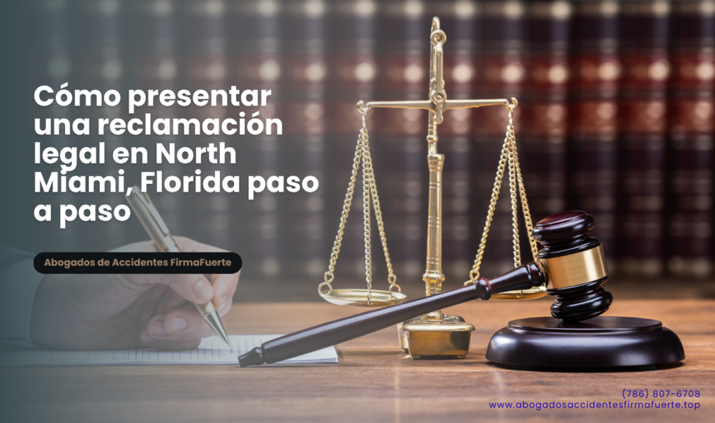 guía de pasos para reclamación legal North Miami