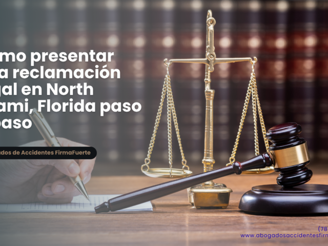 Cómo presentar una reclamación legal en North Miami, Florida paso a paso