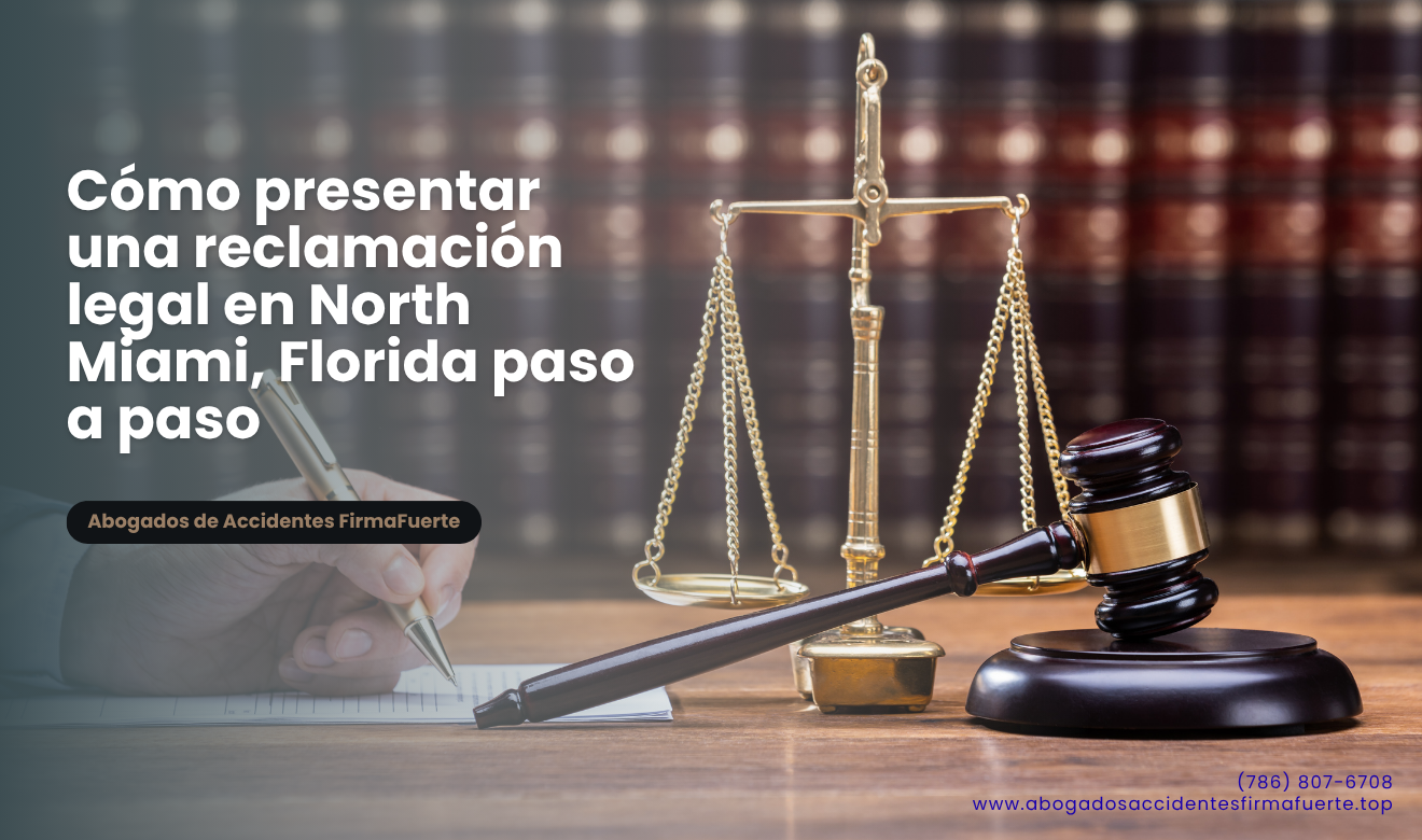 guía de pasos para reclamación legal North Miami