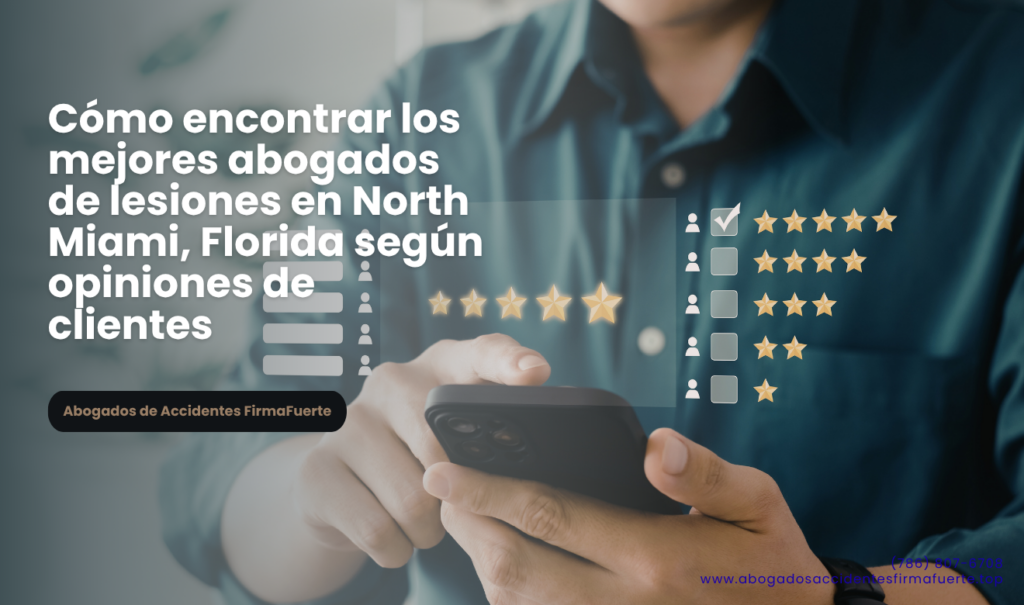 mejores abogados de lesiones opiniones North Miami